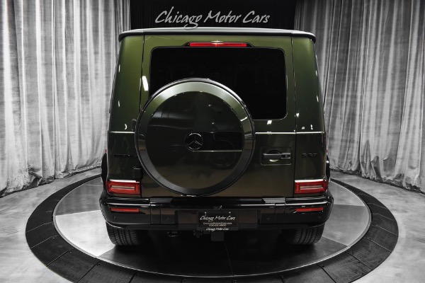 Used 2027 Mercedes-Benz G63 AMG 4Matic Wagon MANUFAKTUR Olive Metallic Delivery MILES for sale Sold at Chicago Motor Cars in West Chicago IL 60185 4
