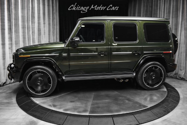 Used 2027 Mercedes-Benz G63 AMG 4Matic Wagon MANUFAKTUR Olive Metallic Delivery MILES for sale Sold at Chicago Motor Cars in West Chicago IL 60185 1