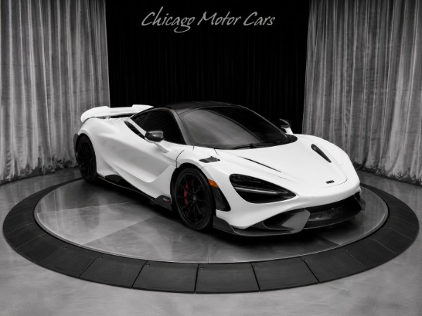 Used 2021 McLaren 765LT $435K MSRP Carbon Fiber Packs 1, 2, & 3 Carbon Fiber Diffuser Senna Seats! for sale $779,800 at Chicago Motor Cars in West Chicago IL 60185 5