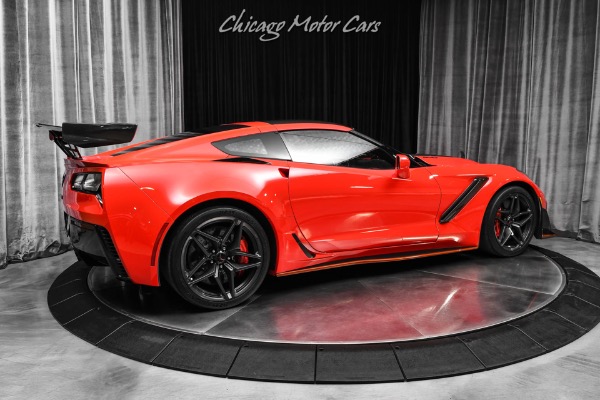 Used 2019 Chevrolet Corvette ZR1 Coupe Only 3K Miles ZTK Track Pack Catbon Fiber Everywhere Carbon Buckets for sale Call for price at Chicago Motor Cars in West Chicago IL 60185 5
