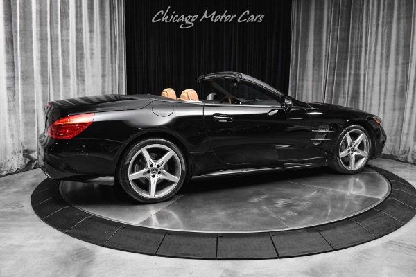 Used 2019 Mercedes-Benz SL550 Convertible Only 31k Miles! Designo Drivers Assistance Panoramic Roof for sale $57,800 at Chicago Motor Cars in West Chicago IL 60185 5