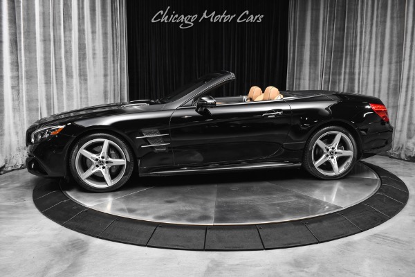 Used 2019 Mercedes-Benz SL550 Convertible Only 31k Miles! Designo Drivers Assistance Panoramic Roof for sale $57,800 at Chicago Motor Cars in West Chicago IL 60185 1