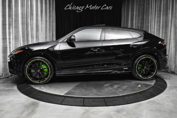 Used 2024 Lamborghini Urus S SUV Carbon Fiber Interior Trim Green Accents 6800 Miles Warranty LOADED for sale Sold at Chicago Motor Cars in West Chicago IL 60185 1