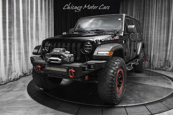 Used 2021 Jeep Wrangler Unlimited Sport OVERLAND LIFTED FOX SUSPENSION EAG BUMPER WHEELS for sale $32,800 at Chicago Motor Cars in West Chicago IL 60185 2