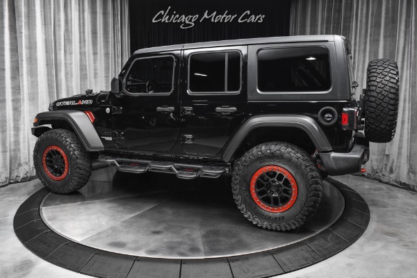 Used 2021 Jeep Wrangler Unlimited Sport OVERLAND LIFTED FOX SUSPENSION EAG BUMPER WHEELS for sale $32,800 at Chicago Motor Cars in West Chicago IL 60185 3