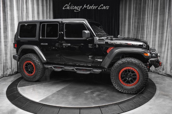 Used 2021 Jeep Wrangler Unlimited Sport OVERLAND LIFTED FOX SUSPENSION EAG BUMPER WHEELS for sale $32,800 at Chicago Motor Cars in West Chicago IL 60185 6