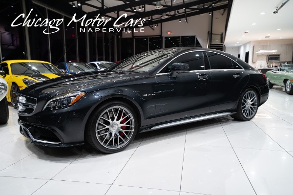 Used 2016 Mercedes-Benz CLS63 S AMG Premium Pkg Designo Interior AMG V8 Original MSRP $120K+ LOADED for sale Sold at Chicago Motor Cars in West Chicago IL 60185 1