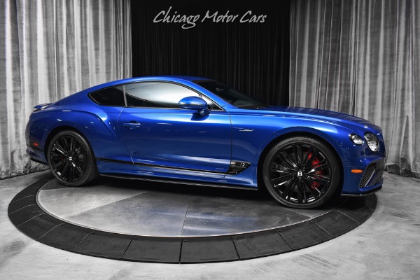 Used 2022 Bentley Continental GT Speed Coupe 6K Miles MSRP $341,385+ B&O Sound Styling Spec Tons of Carbon Fiber for sale Sold at Chicago Motor Cars in West Chicago IL 60185 6