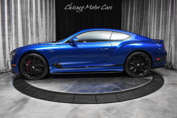 Used 2022 Bentley Continental GT Speed Coupe 6K Miles MSRP $341,385+ B&O Sound Styling Spec Tons of Carbon Fiber for sale Sold at Chicago Motor Cars in West Chicago IL 60185 1