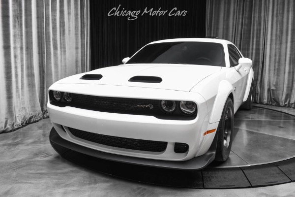 Used 2022 Dodge Challenger SRT Super Stock Coupe Plus Pkg Harmon Kardon Audio Laguna Leather Loaded for sale $99,800 at Chicago Motor Cars in West Chicago IL 60185 2
