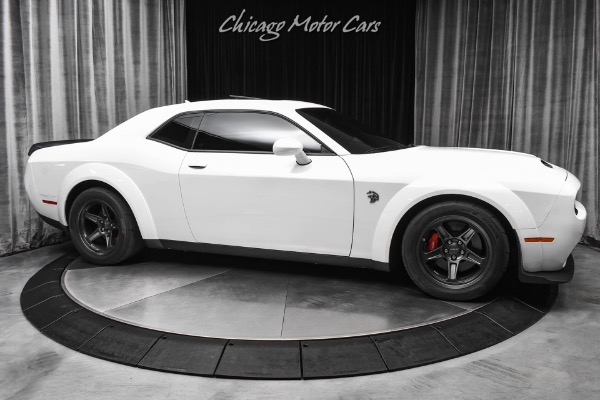Used 2022 Dodge Challenger SRT Super Stock Coupe Plus Pkg Harmon Kardon Audio Laguna Leather Loaded for sale $99,800 at Chicago Motor Cars in West Chicago IL 60185 6