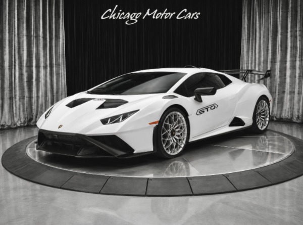 Used 2023 Lamborghini Huracan STO STO 1-Owner Sportivo Interior Sport Seats Only 600 Miles! for sale Sold at Chicago Motor Cars in West Chicago IL 60185 2
