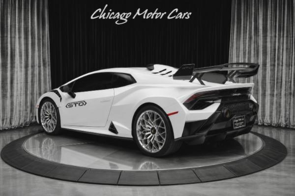 Used 2023 Lamborghini Huracan STO STO 1-Owner Sportivo Interior Sport Seats Only 600 Miles! for sale Sold at Chicago Motor Cars in West Chicago IL 60185 3