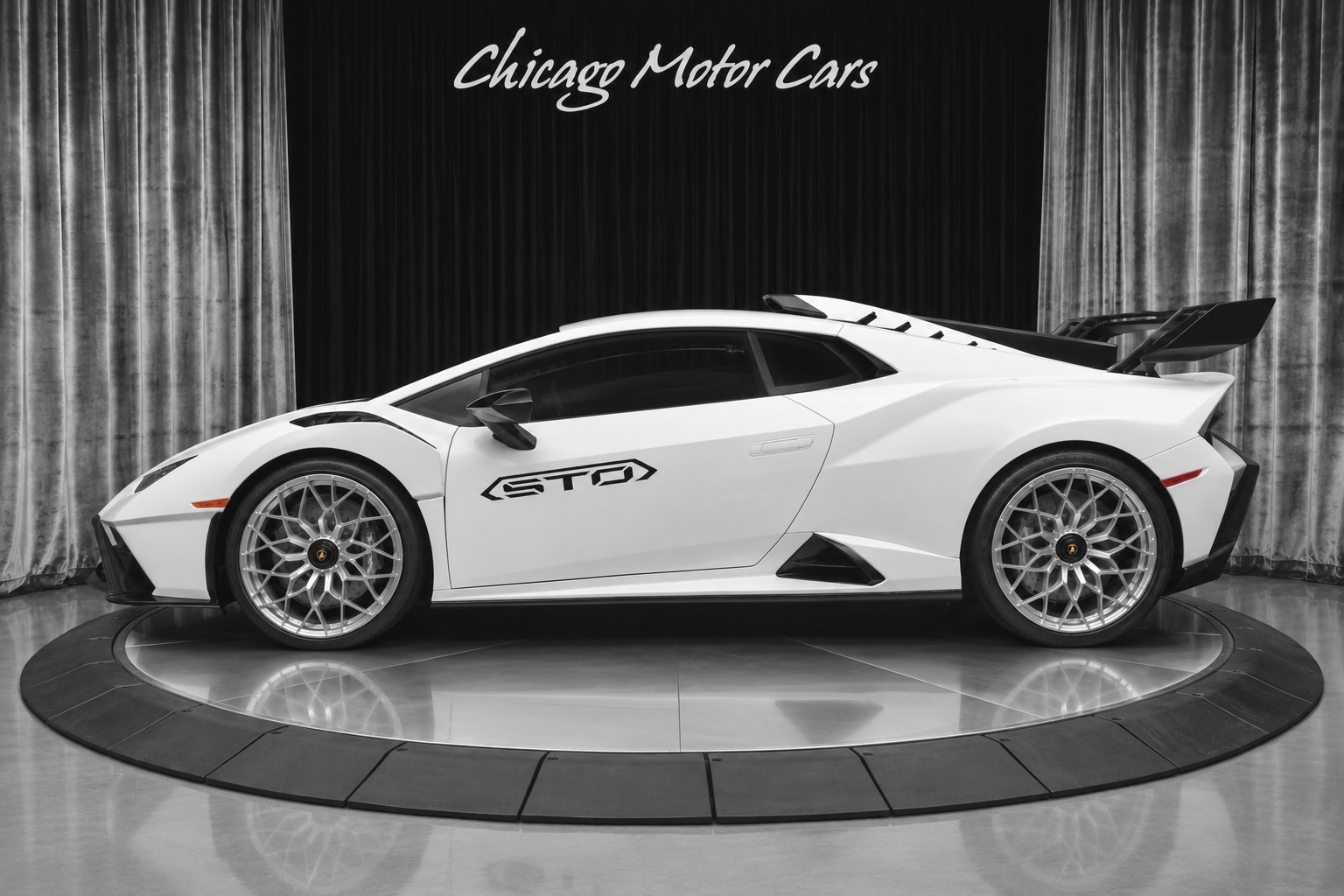 Used 2023 Lamborghini Huracan STO STO 1-Owner Sportivo Interior Sport Seats Only 600 Miles! for sale Sold at Chicago Motor Cars in West Chicago IL 60185 1