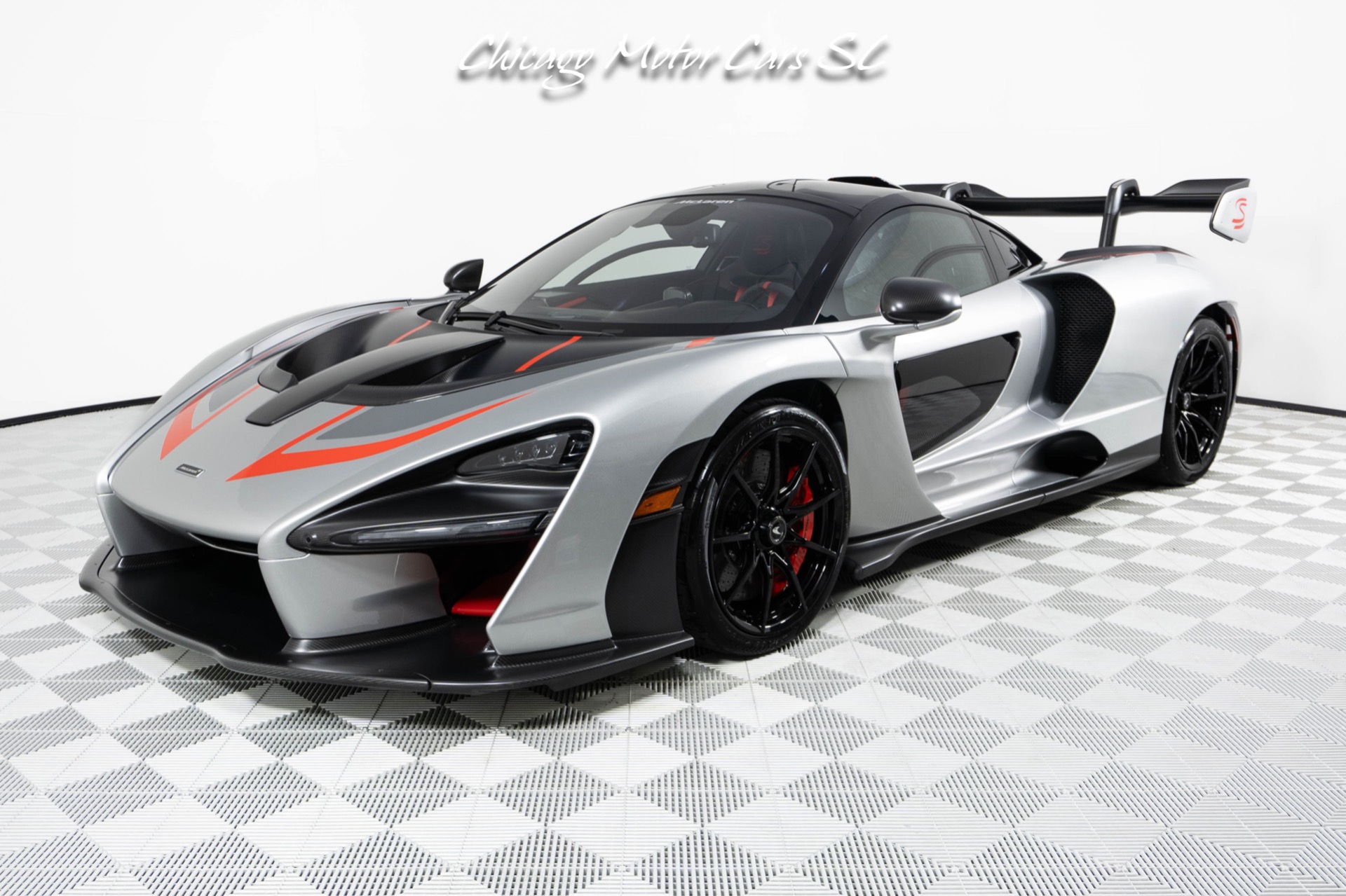 Used 2019 McLaren Senna Carbon Fiber Everywhere RARE Livery Only 231 Miles Collector Quality! for sale Call for price at Chicago Motor Cars in West Chicago IL 60185 1