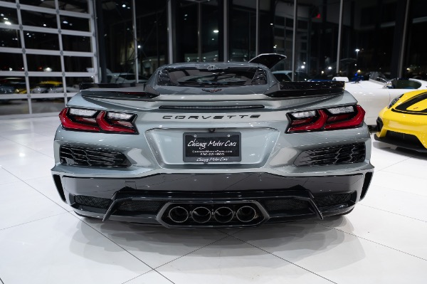 Used 2024 Chevrolet Corvette Z06 3LZ Coupe 1400 Miles Front Lift Carbon Roof Forged Wheels MSRP $135K+ for sale Call for price at Chicago Motor Cars in West Chicago IL 60185 3