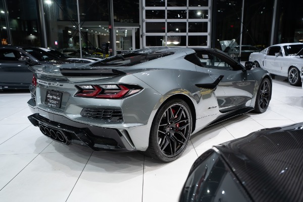 Used 2024 Chevrolet Corvette Z06 3LZ Coupe 1400 Miles Front Lift Carbon Roof Forged Wheels MSRP $135K+ for sale Call for price at Chicago Motor Cars in West Chicago IL 60185 4