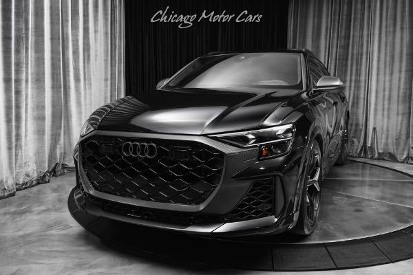Used 2026 Audi RS Q8 performance 4.0T Quattro $158k+ MSRP Matte Carbon, RS Design & Executive Packs for sale $137,800 at Chicago Motor Cars in West Chicago IL 60185 2