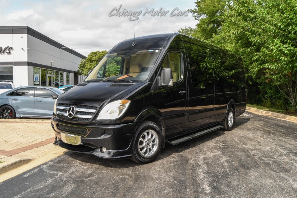 Used 2011 Mercedes-Benz Sprinter 2500 Highroof Conversion Multiple TVs Upgraded Pioneer Sound System Party Limo for sale Call for price at Chicago Motor Cars in West Chicago IL 60185 2