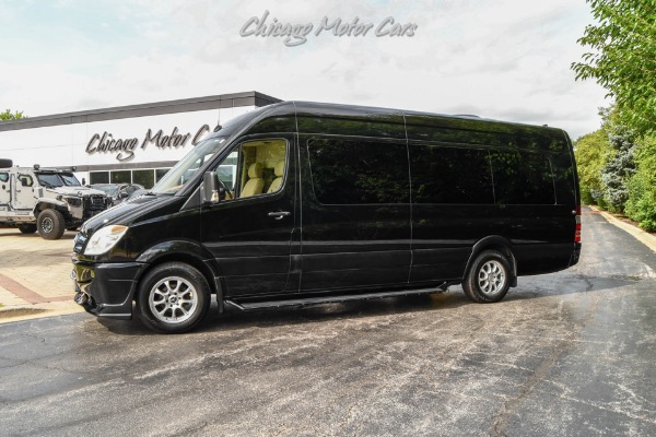 Used 2011 Mercedes-Benz Sprinter 2500 Highroof Conversion Multiple TVs Upgraded Pioneer Sound System Party Limo for sale Call for price at Chicago Motor Cars in West Chicago IL 60185 1