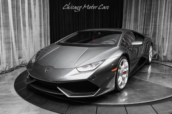 Used 2017 Lamborghini Huracan LP610-4 Coupe Axle Lifter Power Comfort Seats Vorsteiner Wing PPF LOADED for sale $269,500 at Chicago Motor Cars in West Chicago IL 60185 2
