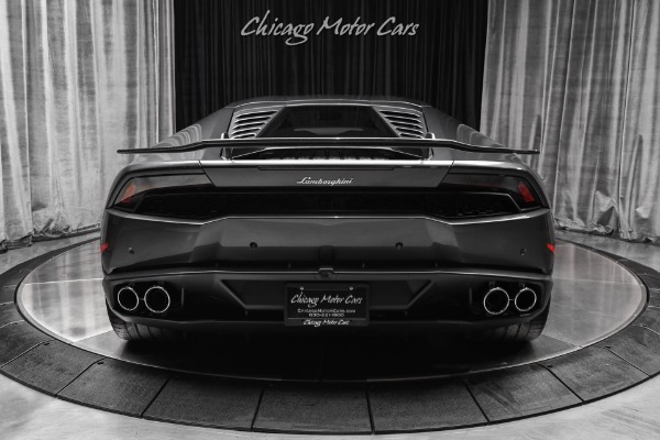 Used 2017 Lamborghini Huracan LP610-4 Coupe Axle Lifter Power Comfort Seats Vorsteiner Wing PPF LOADED for sale $269,500 at Chicago Motor Cars in West Chicago IL 60185 4