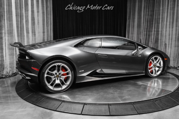 Used 2017 Lamborghini Huracan LP610-4 Coupe Axle Lifter Power Comfort Seats Vorsteiner Wing PPF LOADED for sale $269,500 at Chicago Motor Cars in West Chicago IL 60185 5