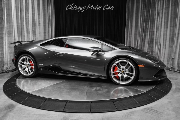 Used 2017 Lamborghini Huracan LP610-4 Coupe Axle Lifter Power Comfort Seats Vorsteiner Wing PPF LOADED for sale $269,500 at Chicago Motor Cars in West Chicago IL 60185 6