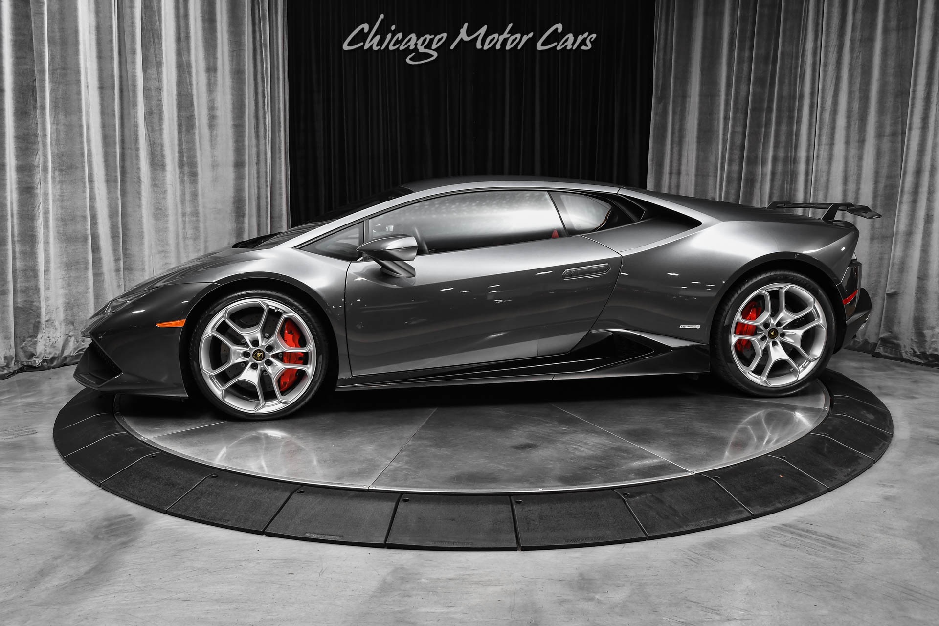 Used 2017 Lamborghini Huracan LP610-4 Coupe Axle Lifter Power Comfort Seats Vorsteiner Wing PPF LOADED for sale $269,500 at Chicago Motor Cars in West Chicago IL 60185 1