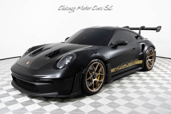 Used 2023 Porsche 911 GT3 RS STEALTH PPF Weissach Magnesium Wheels Front Lift PCCB w/ CARBON BUCKETS for sale $484,800 at Chicago Motor Cars in West Chicago IL