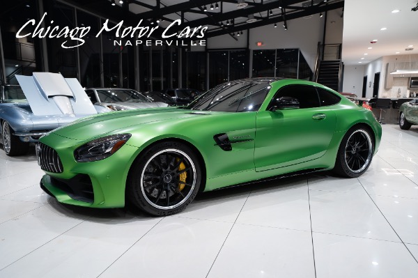 Used 2018 Mercedes-Benz AMG GT R MANUFAKTUR Green Hell Magno Clean Carfax Exclusive Interior Pckg for sale $158,800 at Chicago Motor Cars in West Chicago IL