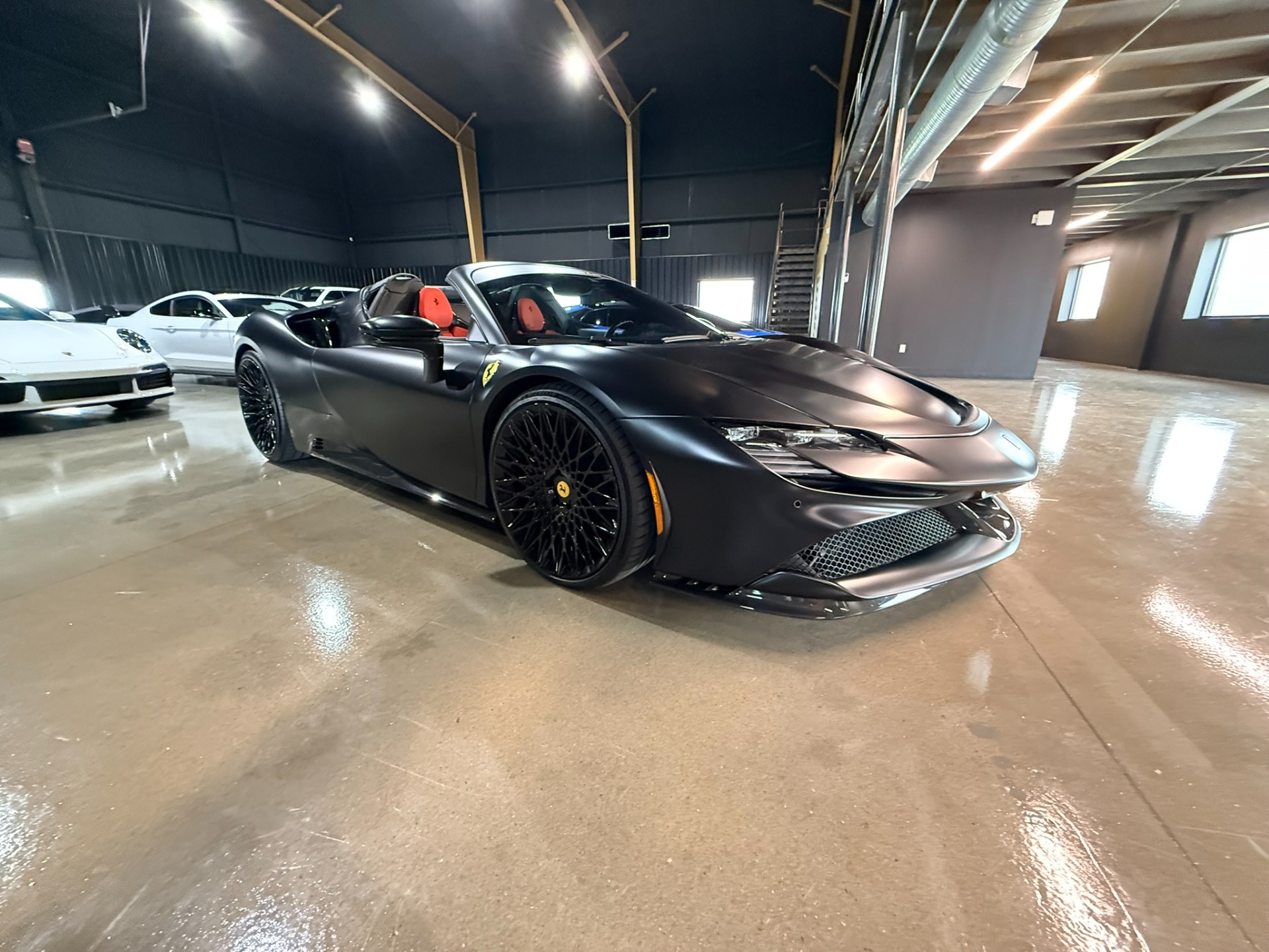 2025 Ferrari SF90 Spider Lots of Rosso Ferrari LED