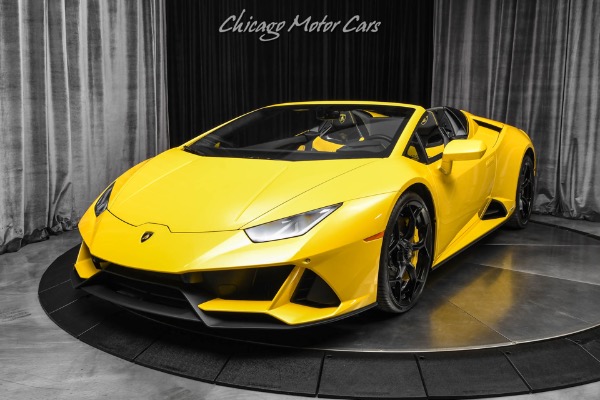 Used 2024 Lamborghini Huracan Evo Spyder AWD 294 Miles Giallo Inti  Axle Lifter Sport Alcantara Seats Forged Wheels PPF for sale $439,800 at Chicago Motor Cars in West Chicago IL 60185 2