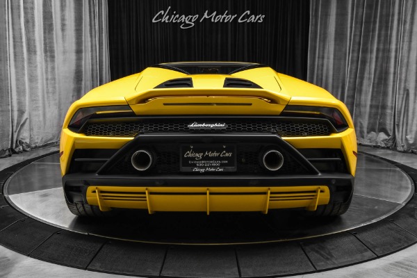 Used 2024 Lamborghini Huracan Evo Spyder AWD 294 Miles Giallo Inti  Axle Lifter Sport Alcantara Seats Forged Wheels PPF for sale $439,800 at Chicago Motor Cars in West Chicago IL 60185 4