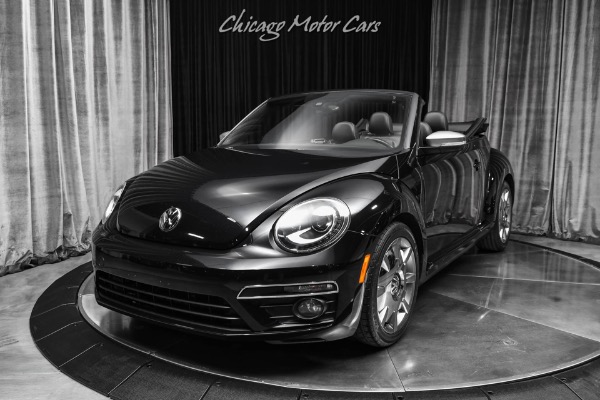 Used 2014 Volkswagen Beetle TDI Convertible Rare Fuel Efficient Diesel Convertible with Fender Premium Audio for sale $16,800 at Chicago Motor Cars in West Chicago IL 60185 2