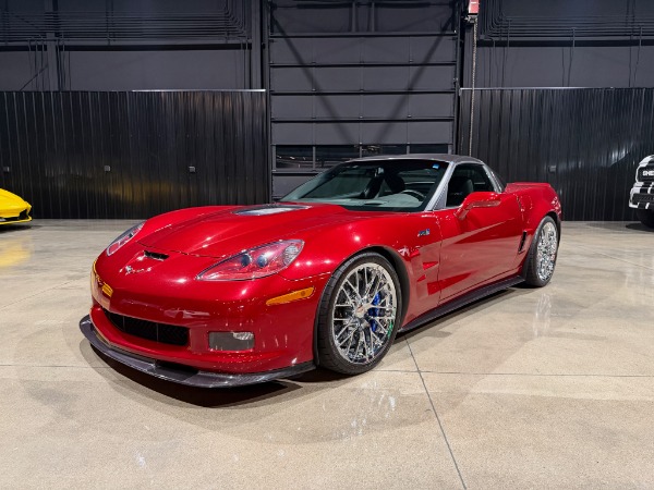 Used 2010 Chevrolet Corvette ZR1 Return of The King of The Hill! Only 6K Miles 3ZR Package! 6-Speed Manual! Carbon-Ceramic Brakes for sale $119,800 at Chicago Motor Cars in West Chicago IL 60185 3