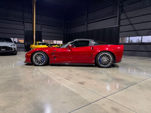 Used 2010 Chevrolet Corvette ZR1 Return of The King of The Hill! Only 6K Miles 3ZR Package! 6-Speed Manual! Carbon-Ceramic Brakes for sale $119,800 at Chicago Motor Cars in West Chicago IL 60185 4