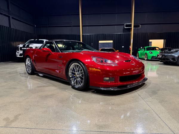 Used 2010 Chevrolet Corvette ZR1 Return of The King of The Hill! Only 6K Miles 3ZR Package! 6-Speed Manual! Carbon-Ceramic Brakes for sale $119,800 at Chicago Motor Cars in West Chicago IL 60185 6