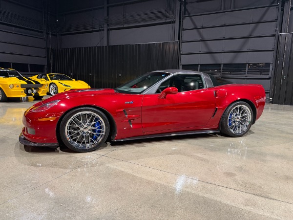 Used 2010 Chevrolet Corvette ZR1 Return of The King of The Hill! Only 6K Miles 3ZR Package! 6-Speed Manual! Carbon-Ceramic Brakes for sale $119,800 at Chicago Motor Cars in West Chicago IL 60185 1