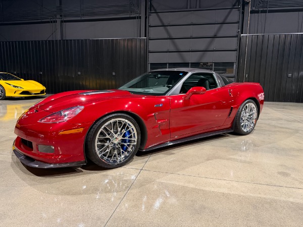 Used 2010 Chevrolet Corvette ZR1 Return of The King of The Hill! Only 6K Miles 3ZR Package! 6-Speed Manual! Carbon-Ceramic Brakes for sale $129,800 at Chicago Motor Cars in West Chicago IL
