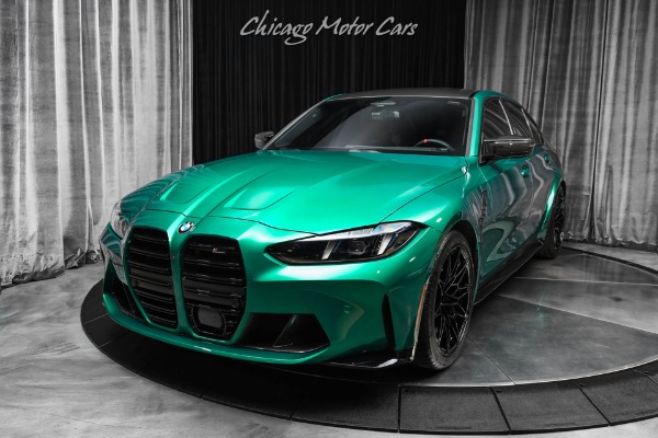 Used 2025 BMW M3 Competition zDrive Carbon Ceramics Carbon Ext & Int Trim Driving assist, Parking & Exec for sale $99,800 at Chicago Motor Cars in West Chicago IL 60185 2