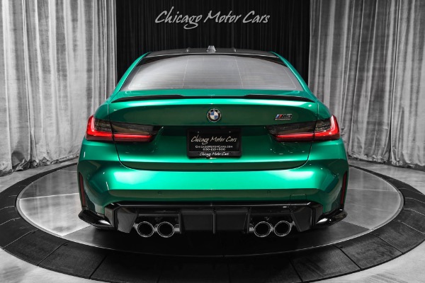 Used 2025 BMW M3 Competition zDrive Carbon Ceramics Carbon Ext & Int Trim Driving assist, Parking & Exec for sale $99,800 at Chicago Motor Cars in West Chicago IL 60185 4