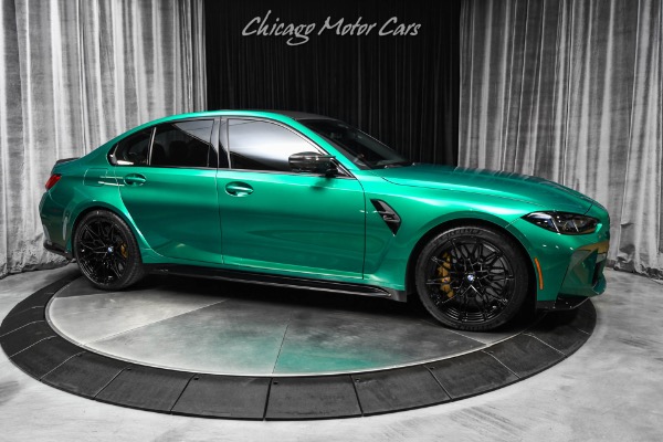 Used 2025 BMW M3 Competition zDrive Carbon Ceramics Carbon Ext & Int Trim Driving assist, Parking & Exec for sale $99,800 at Chicago Motor Cars in West Chicago IL 60185 6