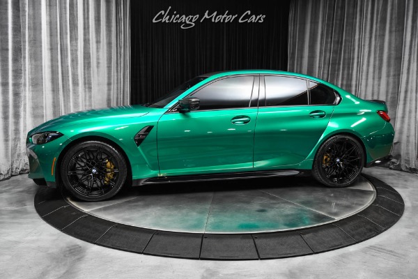 Used 2025 BMW M3 Competition zDrive Carbon Ceramics Carbon Ext & Int Trim Driving assist, Parking & Exec for sale $99,800 at Chicago Motor Cars in West Chicago IL 60185 1