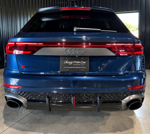 Used 2025 Audi RS Q8 performance $7,100 Matte Carbon Package  Extensive Carbon Fiber  23 Forged Wheels for sale Call for price at Chicago Motor Cars in West Chicago IL 60185 4