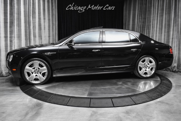 Used 2014 Bentley Flying Spur Sedan W12 Mulliner Driving Spec Piano Black Veneers Massaging Seats LOADED for sale Call for price at Chicago Motor Cars in West Chicago IL