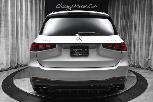Used 2026 Mercedes-Benz GLS63 AMG 4Matic MSRP $180k+ Manufactur Arctic Silver Edition Burmester Sound LOADED for sale $159,800 at Chicago Motor Cars in West Chicago IL 60185 4