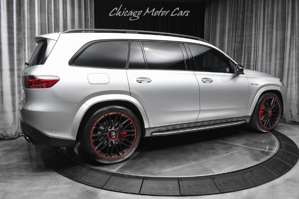 Used 2026 Mercedes-Benz GLS63 AMG 4Matic MSRP $180k+ Manufactur Arctic Silver Edition Burmester Sound LOADED for sale $159,800 at Chicago Motor Cars in West Chicago IL 60185 5