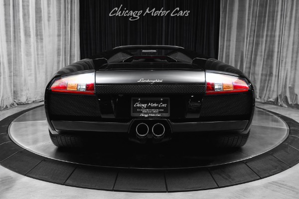 Used 2006 Lamborghini Murcielago Roadster Only 8k Miles Front Axle Lifter Upgraded Stereo AMAZING CONDITION for sale Call for price at Chicago Motor Cars in West Chicago IL 60185 4