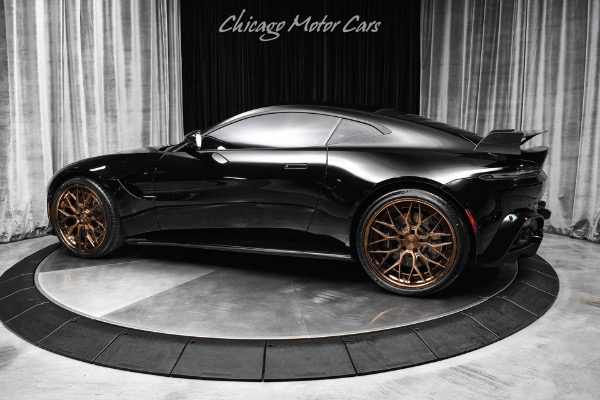 Used 2020 Aston Martin Vantage Coupe 5400 miles Tech & Comfort Collections Carbon Fiber Upgraded Wheels for sale $107,800 at Chicago Motor Cars in West Chicago IL 60185 3